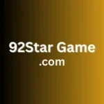 92Star Game logo with gradient black and gold background and text 92Star Game.com