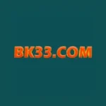 "BK33.COM logo in bold orange gradient text on a teal background."