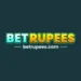BetRupees logo in colorful text with the website URL below.