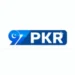 97 PKR Game logo in blue color with crescent moon design.