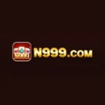Logo of N999 Game featuring golden text "N999.com" with a red icon containing casino elements like cards and chips.