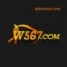 Logo of W567.com in golden text with a warrior graphic, displayed on a black background.