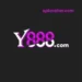 Logo of Y888 Game in white and purple text on a black background with the website name apkmaher.com written at the top.